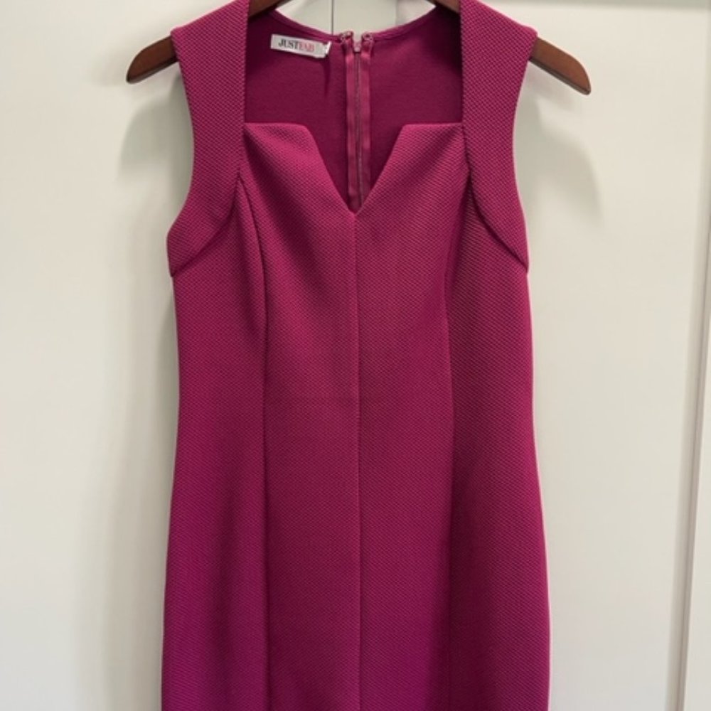 Fuschia Just Fab Bodycon Dress